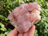 Natural Sunburst Amethyst Spirit Quartz Clusters x 2 From South Africa - Toprock Gemstones and Minerals 