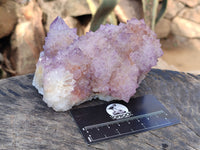 Natural Sunburst Amethyst Spirit Quartz Clusters x 2 From South Africa - Toprock Gemstones and Minerals 