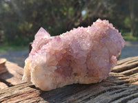 Natural Sunburst Amethyst Spirit Quartz Clusters x 2 From South Africa - Toprock Gemstones and Minerals 