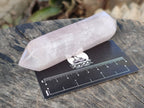 Polished Double Terminated Rose Quartz Points x 6 Ambatondrazaka, Madagascar - Toprock Gemstones and Minerals 