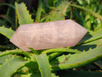 Polished Double Terminated Rose Quartz Points x 6 Ambatondrazaka, Madagascar - Toprock Gemstones and Minerals 