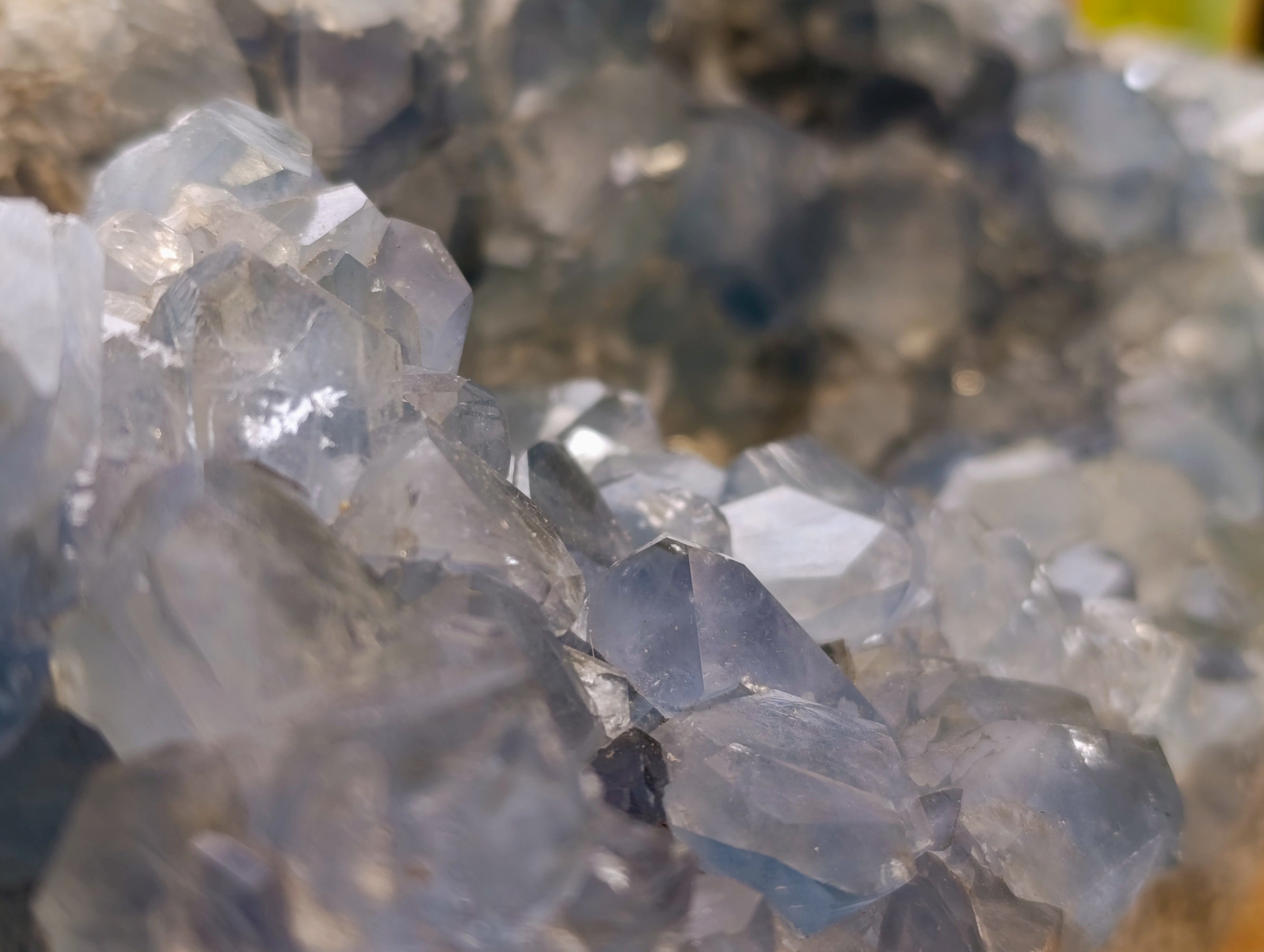 Natural Large Celestite Geode Specimen x 1 From Sakoany, Madagascar - Toprock Gemstones and Minerals 