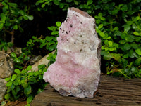 Natural Extremely Rare Collectable Rhodocalcite Specimen with Kolwezite x 1 From Congo