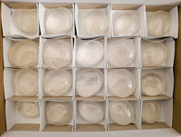 Polished Pearl Girasol Quartz Palm Stones x 20 From Ambatondrazaka, Madagascar - Toprock Gemstones and Minerals 