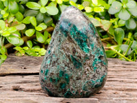 Polished Emerald Mica 'Mutokolite' Standing Free Form x 1 From Mutoko, Zimbabwe - Toprock Gemstones and Minerals 