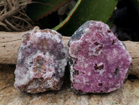 Natural Drusy Salrose with Chrysocolla, Malachite and Kaolinite Specimens x 4 From Kakanda, Congo