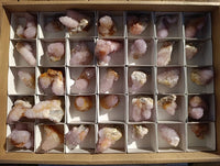 Natural Ametrine and Amethyst Spirit Quartz Clusters x 35 From South Africa