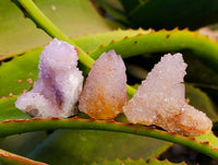 Natural Ametrine and Amethyst Spirit Quartz Clusters x 35 From South Africa