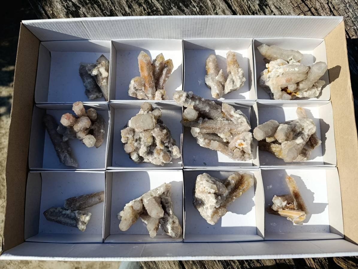 Natural Fairy Spirit Quartz Fingers x 20 From South Africa - Toprock Gemstones and Minerals 