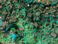 Natural Rare Dioptase and Malachite Specimens x 1 From Likasi, Congo