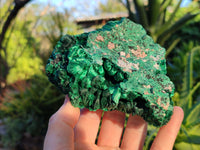 Natural Silky Malachite Specimens x 3 From Kasompe, Congo - Toprock Gemstones and Minerals 