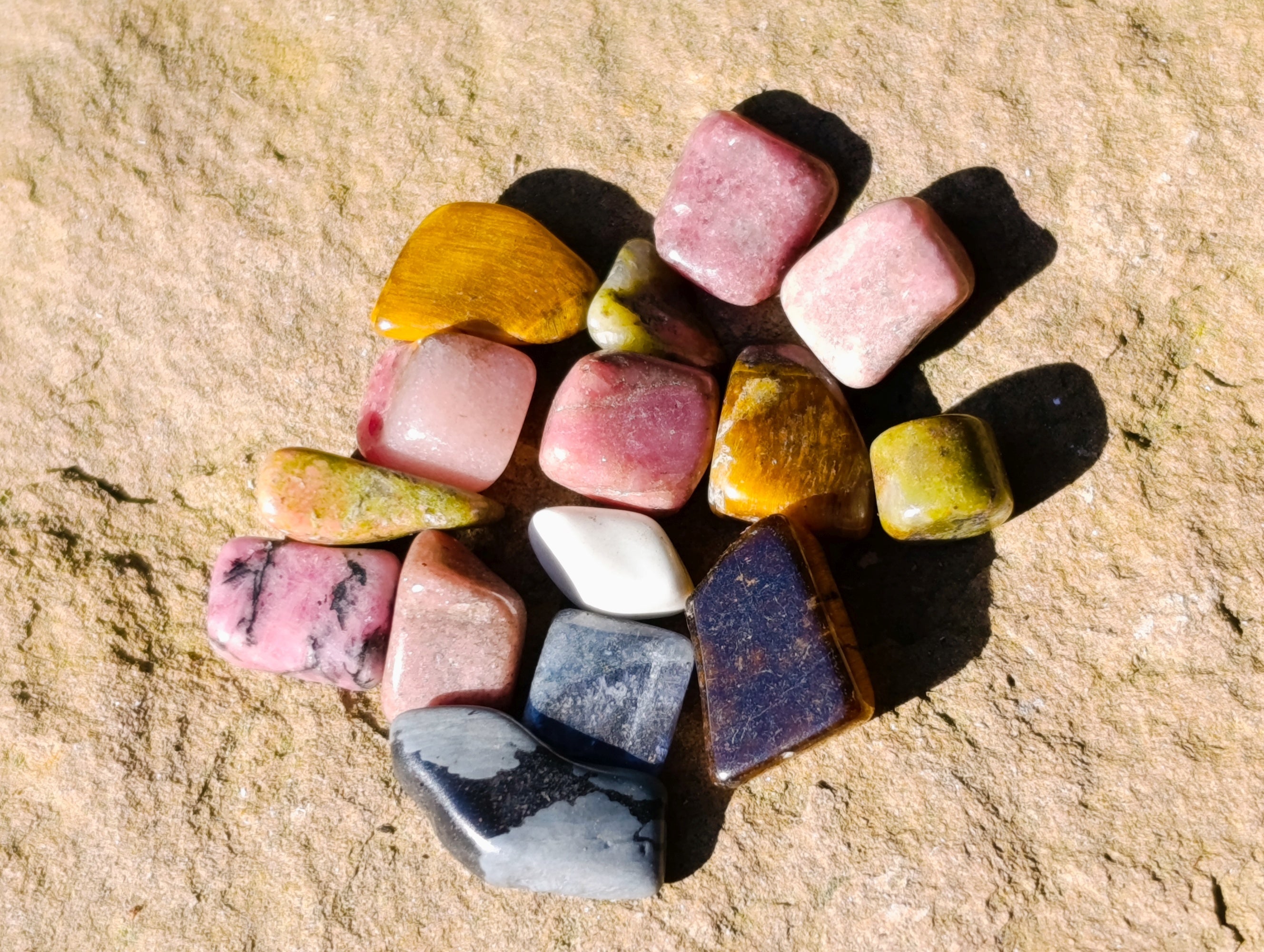 Polished Mini Mixed Tumble Stones x 3 Kg From Southern Africa - Toprock Gemstones and Minerals 