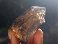 Polished Mix of Clear and Smokey Quartz Crystals x 12 From Ambatondrazaka, Madagascar - Toprock Gemstones and Minerals 