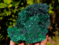 Natural Silky Malachite Specimens x 3 From Kasompe, Congo - Toprock Gemstones and Minerals 