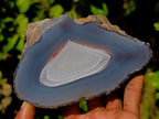 Polished Banded Agate Sliced Pairs x 6 From Madagascar - Toprock Gemstones and Minerals 