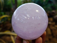 Polished Star and Lavender Rose Quartz Spheres x 3 From Ambatondrazaka, Madagascar - Toprock Gemstones and Minerals 