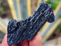 Natural Schorl Black Tourmaline Specimens with some Orthoclase, Smokey Quartz and Hyalite Opal x 35 From Erongo, Namibia - Toprock Gemstones and Minerals 