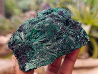 Natural Silky Malachite Specimens x 4 From Kasompe, Congo - Toprock Gemstones and Minerals 