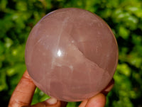 Polished Star Rose Quartz Spheres x 3 From Ambatondrazaka, Madagascar - Toprock Gemstones and Minerals 