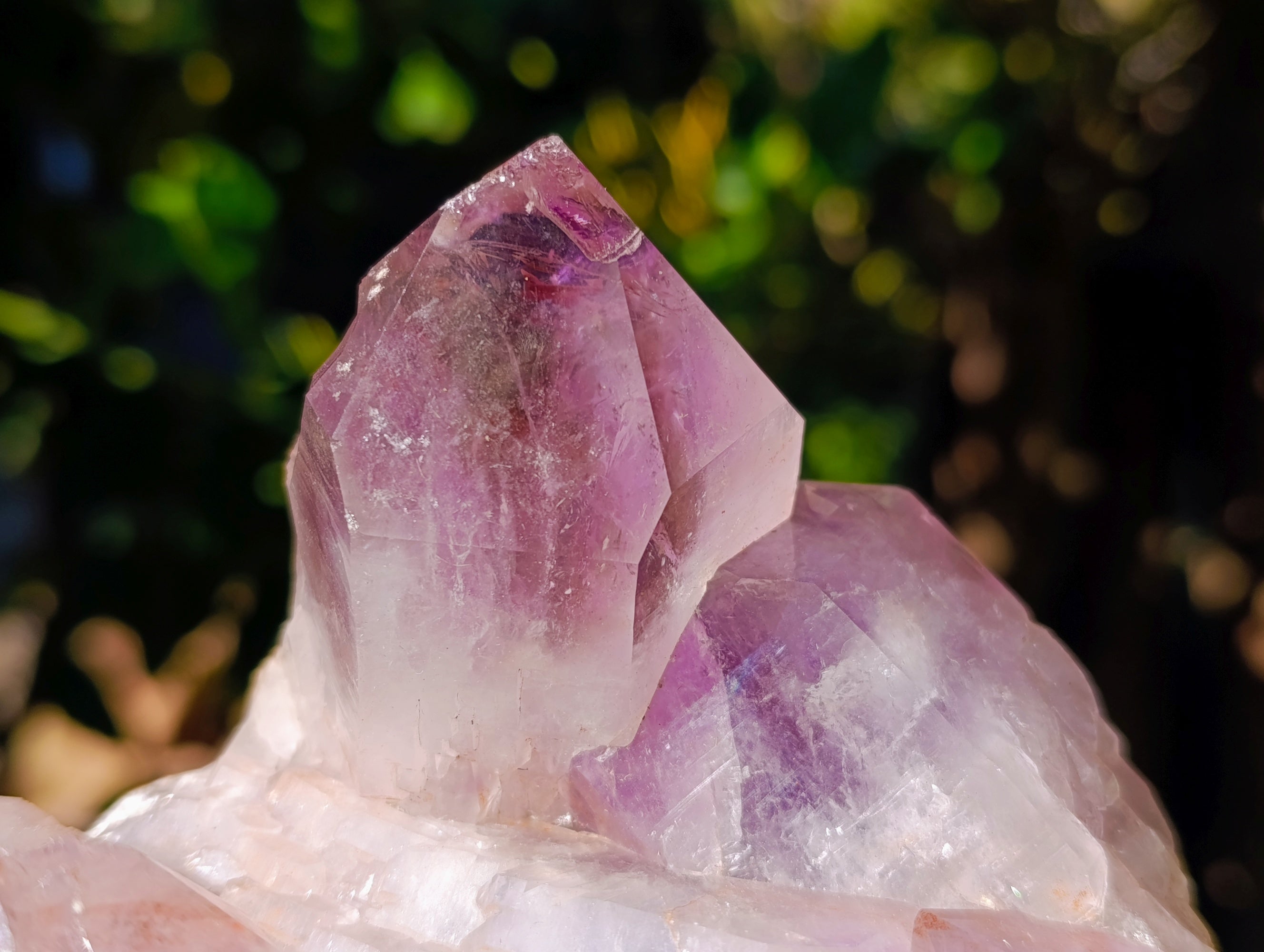 Natural Large Jacaranda Amethyst Quartz Cluster x 1 From Mumbwa, Zambia - Toprock Gemstones and Minerals 