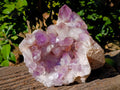 Natural Large Jacaranda Amethyst Quartz Cluster x 1 From Mumbwa, Zambia - Toprock Gemstones and Minerals 