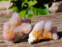 Natural Amethyst Spirit Quartz Clusters x 12 From Boekenhouthoek, South Africa - Toprock Gemstones and Minerals 
