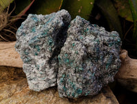 Natural Emerald Mica In Matrix Cobbed Specimens x 2 From Mutoko, Zimbabwe - Toprock Gemstones and Minerals 
