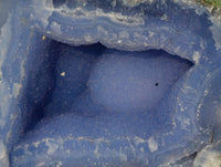 Natural Blue Lace Agate Geode Specimens x 3 From Nsanje, Malawi - Toprock Gemstones and Minerals 
