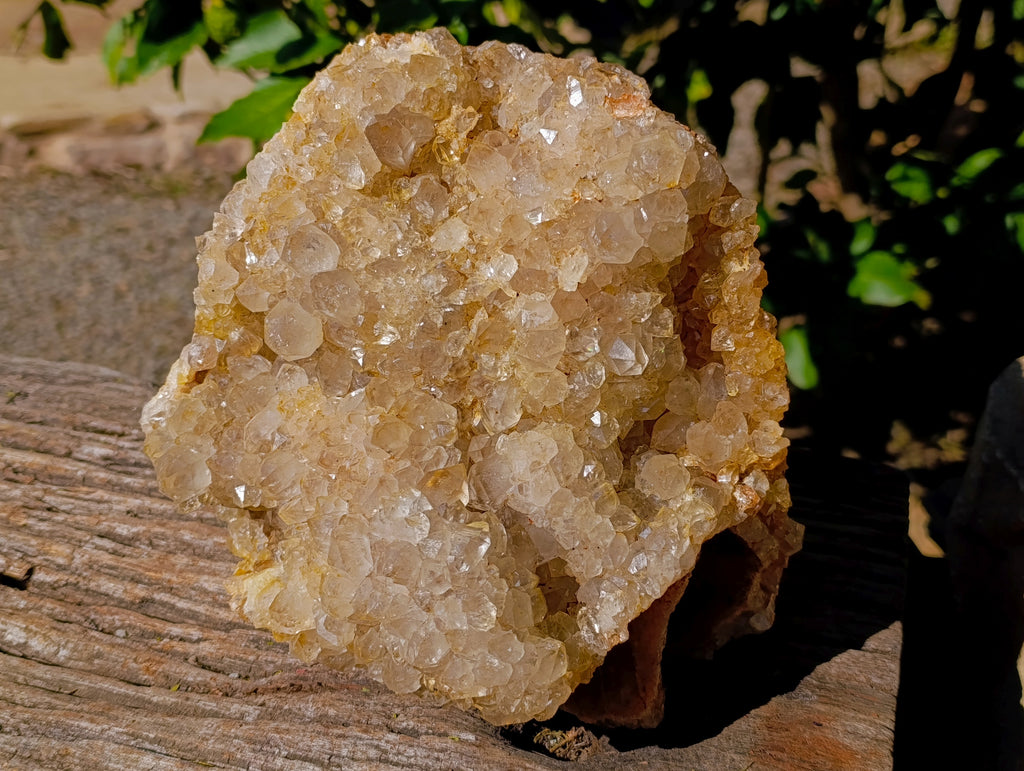 Natural Smokey Limonite Quartz Cluster x 1 From Solwezi, Zambia - Toprock Gemstones and Minerals 