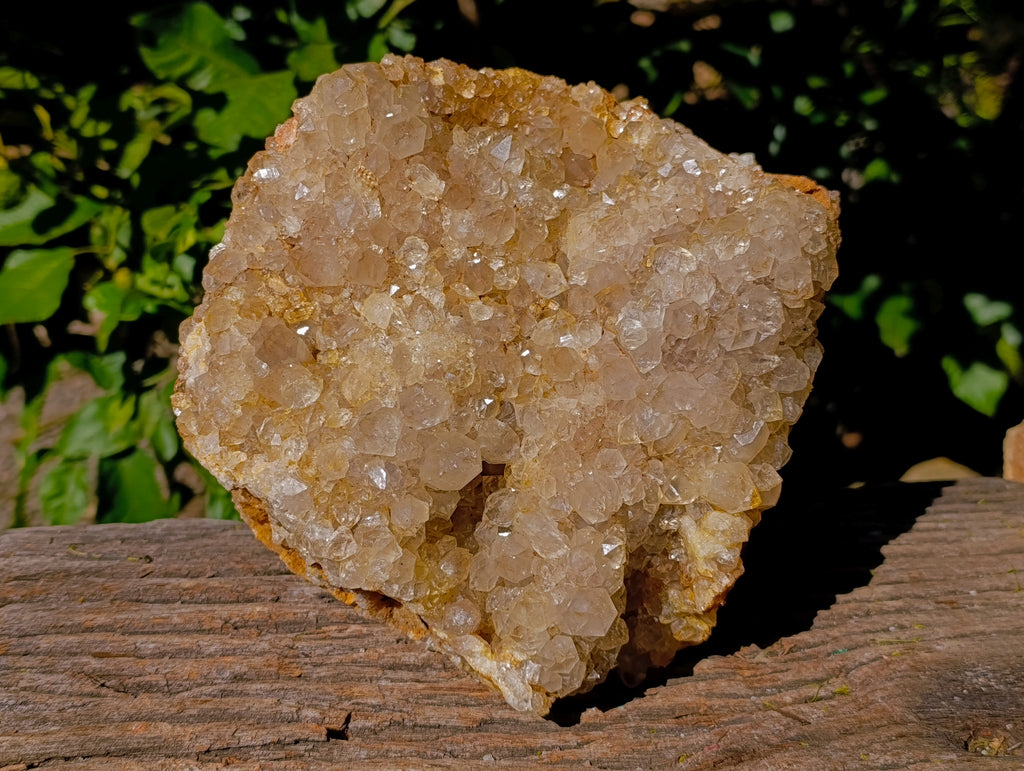 Natural Smokey Limonite Quartz Cluster x 1 From Solwezi, Zambia - Toprock Gemstones and Minerals 