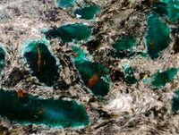 Polished Emerald Mica In Matrix Standing Free Forms x 3 From Mutoko, Zimbabwe - Toprock Gemstones and Minerals 