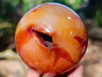 Polished Carnelian Agate Spheres x 4 From Madagascar - Toprock Gemstones and Minerals 