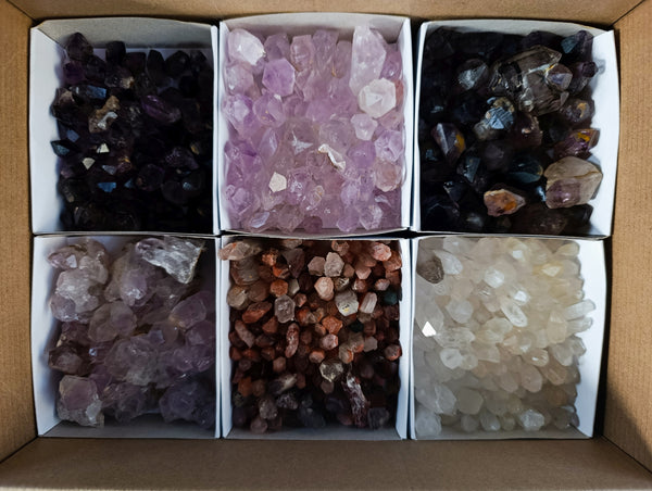 Natural Mixed Single Crystals x 1.645 Kg Lot From Southern Africa