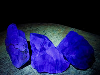 Natural Fluorescent Watermelon Fluorite Cobbed Specimens x 12 From Uis, Namibia - Toprock Gemstones and Minerals 