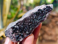 Natural Libethenite Crystals On Dolomite Matrix Specimens x 6 From Shituru, Congo