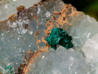 Natural Drusy Coated Chrysocolla and Malachite with Hemimorphite Specimens x 6 From Lupoto Mine, Congo - Toprock Gemstones and Minerals 