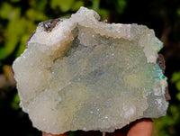 Natural Drusy Coated Chrysocolla and Malachite with Hemimorphite Specimens x 6 From Lupoto Mine, Congo - Toprock Gemstones and Minerals 