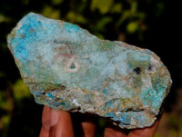 Natural Drusy Coated Chrysocolla and Malachite with Hemimorphite Specimens x 6 From Lupoto Mine, Congo - Toprock Gemstones and Minerals 