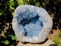 Natural Extra Large AA Grade Celestite Geode Specimen x 1 From Sakoany, Madagascar