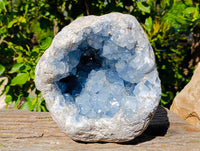 Natural Extra Large AA Grade Celestite Geode Specimen x 1 From Sakoany, Madagascar