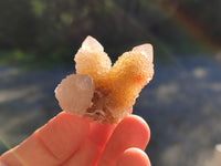 Natural Limonite Coated Fairy Spirit Quartz Clusters x 35 From South Africa - Toprock Gemstones and Minerals 