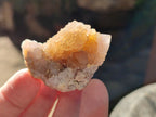 Natural Limonite Coated Fairy Spirit Quartz Clusters x 35 From South Africa - Toprock Gemstones and Minerals 