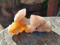 Natural Limonite Coated Fairy Spirit Quartz Clusters x 35 From South Africa - Toprock Gemstones and Minerals 