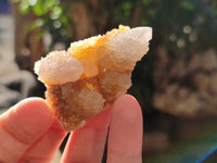 Natural Limonite Coated Fairy Spirit Quartz Clusters x 35 From South Africa - Toprock Gemstones and Minerals 