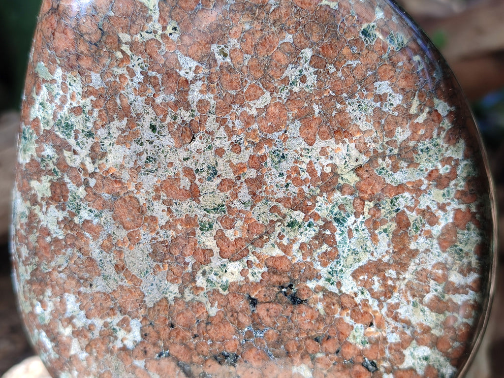 Polished Eclogite Standing Free Form x 1 From Northern Cape, South Africa - Toprock Gemstones and Minerals 