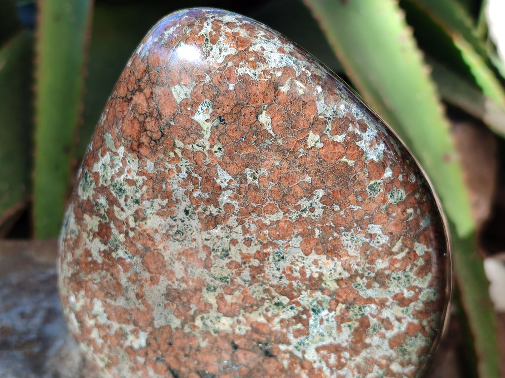 Polished Eclogite Standing Free Form x 1 From Northern Cape, South Africa - Toprock Gemstones and Minerals 