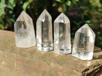 Polished Clear Quartz Crystals x 13 From Madagascar - Toprock Gemstones and Minerals 