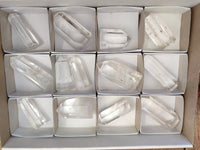Polished Clear Quartz Crystals x 13 From Madagascar - Toprock Gemstones and Minerals 