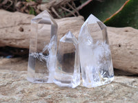 Polished Clear Quartz Crystals x 13 From Madagascar - Toprock Gemstones and Minerals 