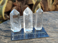 Polished Clear Quartz Crystals x 13 From Madagascar - Toprock Gemstones and Minerals 